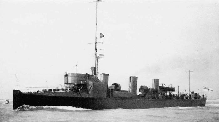 The first HMS Velox, sunk in 1915, is one of the ships researched throguh the HLF Forgotten Wrecks scheme
