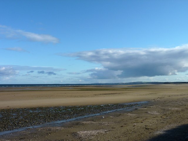 Laytown Meath beach where the Irish Lottery Winner went the day he bought his winning ticket