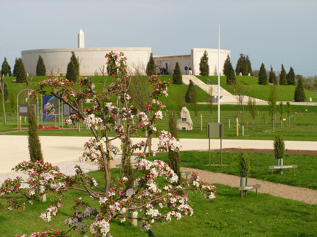 Devon Lottery Winner Helped out at National Memorial Arboretum in June