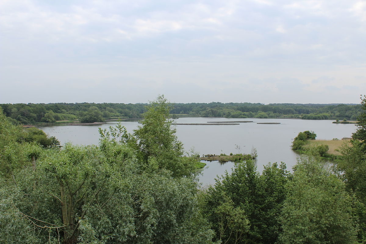 Fleet Pond within the area of the Hart District Council Lottery