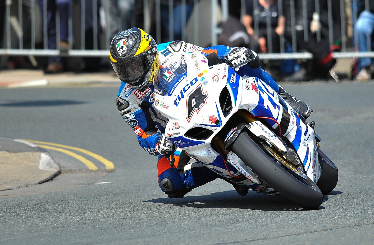 Isle of Man Lottery Winner Supporting Motorcycle Racer