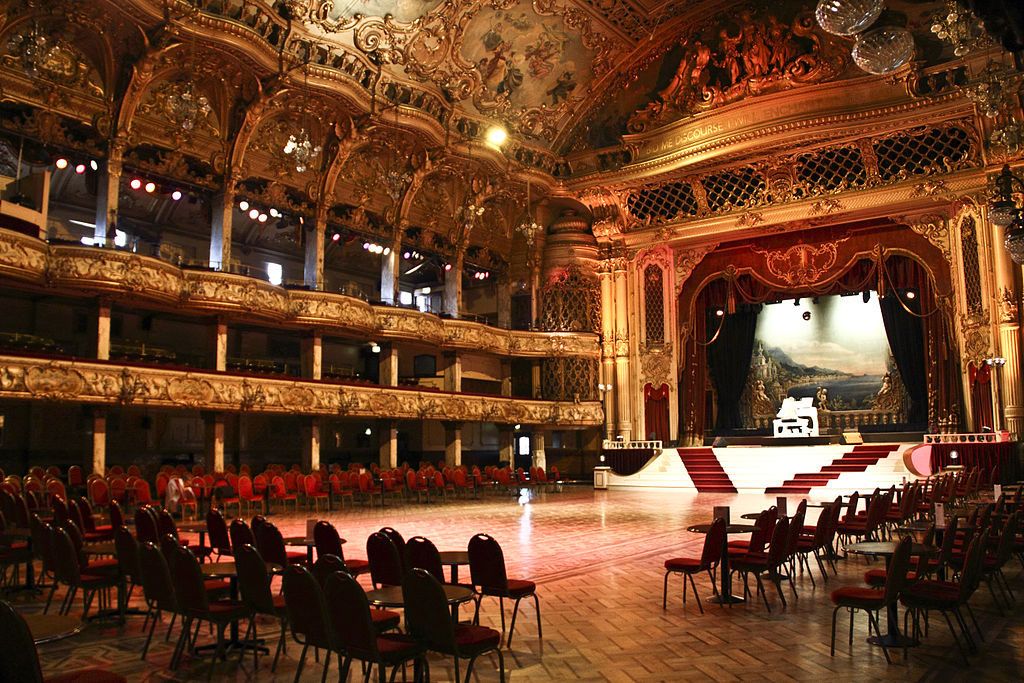 By Michael Beckwith (Blackpool Tower Ballroom) [CC BY 2.0 (http://creativecommons.org/licenses/by/2.0)], via Wikimedia Commons