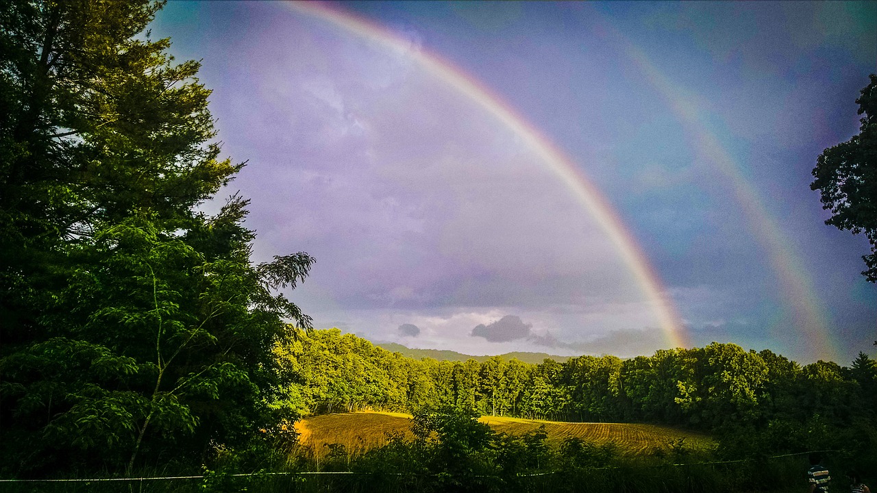 Double Rainbow for Two Winners Win Twice