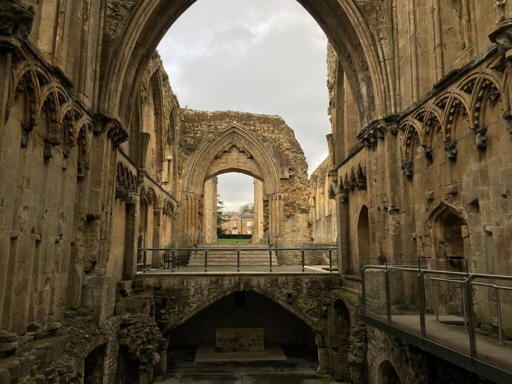 Glastonbury Abbey Emergency Funding helped the site reopen this summer
