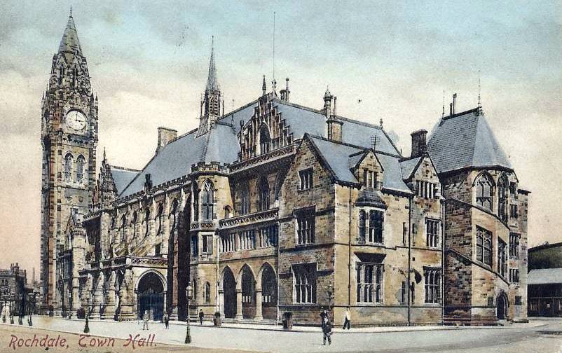 A new lottery grant will help Refurbish Rochdale Town Hall