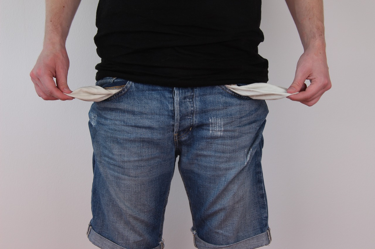 He was overdrawn and then he won
